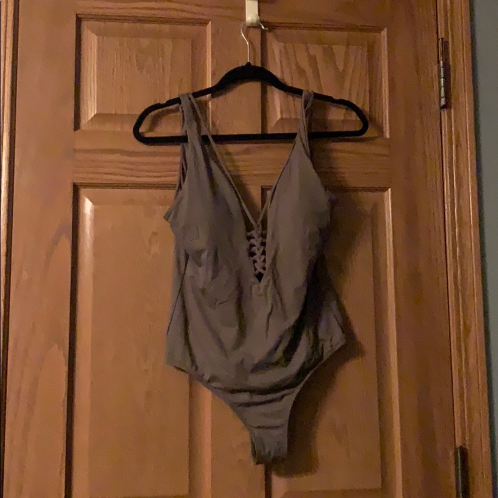 O’Neill Salt Water Solids Macrame Swimsuit